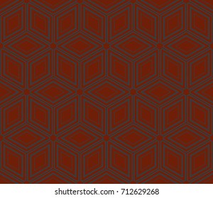 Modern geometric ornament. Seamless vector illustration for design.
