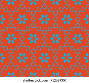 Modern geometric ornament. Seamless vector illustration for design.