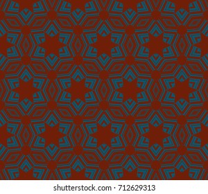 Modern geometric ornament. Seamless vector illustration for design.