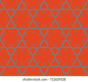 Modern geometric ornament. Seamless vector illustration for design.