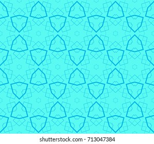 Modern geometric ornament. Seamless vector illustration for design.