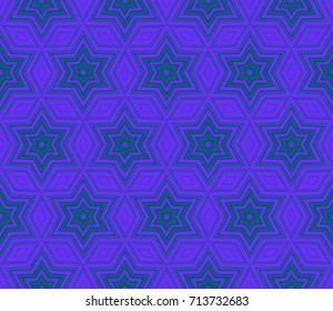 Modern geometric ornament. Seamless vector illustration for design.