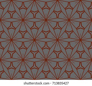 Modern geometric ornament. Seamless vector illustration for design.