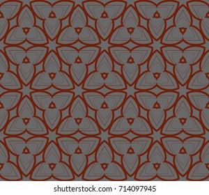 Modern geometric ornament. Seamless vector illustration for design.