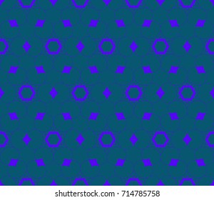 Modern geometric ornament. Seamless vector illustration for design.