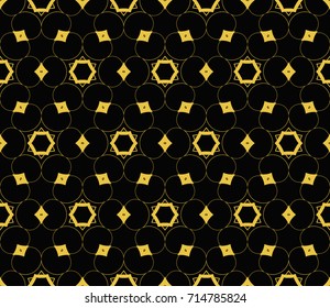 Modern geometric ornament. Seamless vector illustration for design.