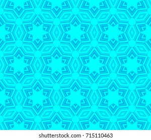 Modern geometric ornament. Seamless vector illustration for design.