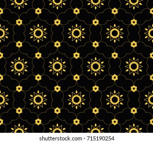 Modern geometric ornament. Seamless vector illustration for design.