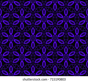 Modern geometric ornament. Seamless vector illustration for design.