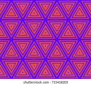 Modern geometric ornament. Seamless vector illustration for design.