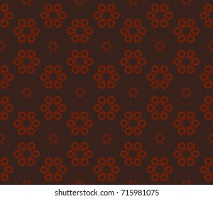 Modern geometric ornament. Seamless vector illustration for design.