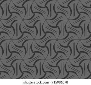 Modern geometric ornament. Seamless vector illustration for design.