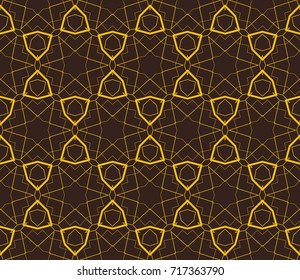 Modern geometric ornament. Seamless vector illustration for design.