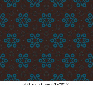 Modern geometric ornament. Seamless vector illustration for design.