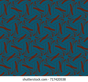 Modern geometric ornament. Seamless vector illustration for design.