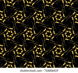 Modern geometric ornament. Seamless vector illustration for design.