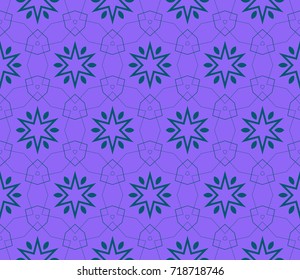 Modern geometric ornament. Seamless vector illustration for design.
