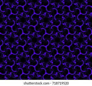 Modern geometric ornament. Seamless vector illustration for design.
