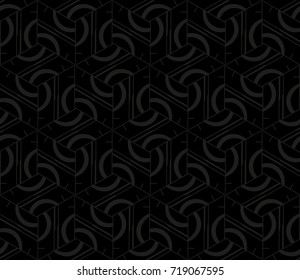 Modern geometric ornament. Seamless vector illustration for design.
