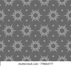 Modern geometric ornament. Seamless vector illustration for design