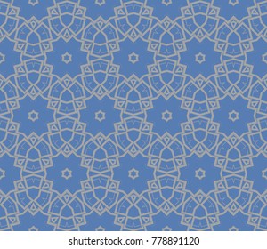 Modern geometric ornament. Seamless vector illustration for design