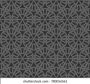 Modern geometric ornament. Seamless vector illustration for design
