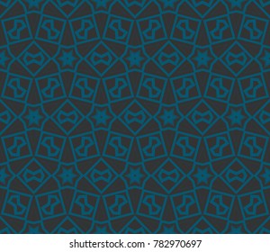 Modern geometric ornament. Seamless vector illustration for design