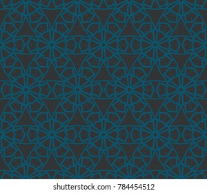 Modern geometric ornament. Seamless vector illustration for design