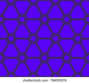 Modern geometric ornament. Seamless vector illustration for design