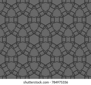 Modern geometric ornament. Seamless vector illustration for design
