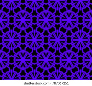 Modern geometric ornament. Seamless vector illustration for design