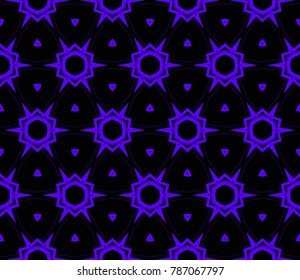 Modern geometric ornament. Seamless vector illustration for design