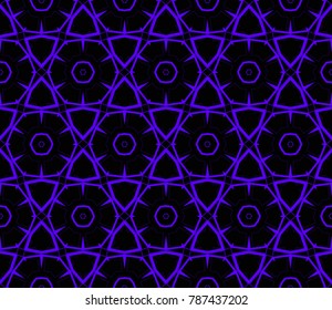 Modern geometric ornament. Seamless vector illustration for design