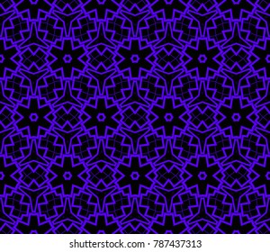 Modern geometric ornament. Seamless vector illustration for design