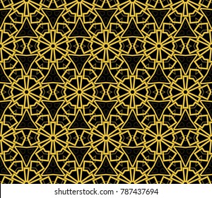 Modern geometric ornament. Seamless vector illustration for design