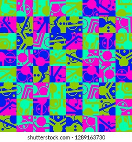 Modern geometric pattern