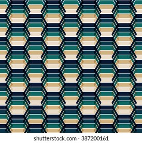 Modern geometric pattern. Abstract Hexagon background, can be used for wallpaper, cover fills, web page background, surface textures. Geometric simple print.