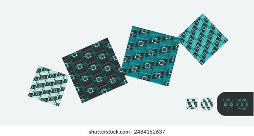   Modern Geometric Pattern  | Geometric Background | Abstract Background | Triangles -  - Use in Website Design, Packaging, Wall Art, beauty,  Wallpaper, Poster, Banner, Profile, Brochure, ,Textiles