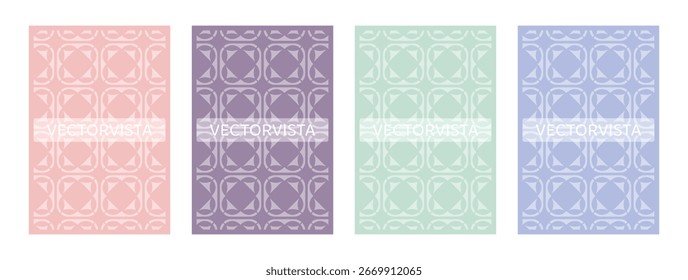 plano de fundo padrão geométrico moderno com formas pastel abstratas para cartaz de capa de impressão digital e banner