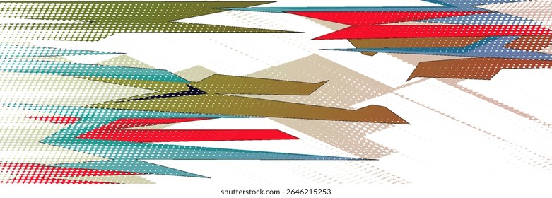 Plano de fundo do padrão geométrico moderno. ilustração vetorial