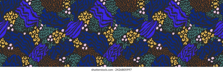 Modernes geometrisches Muster. Kreise und Streifen, quadratische Linien Kunst. Retro futuristischer Hintergrund. Minimalistische Zahlen. Abstrakte Top-Art Illustration. Bauhaus-Muster. Skandinavischer, afrikanischer Teppich.