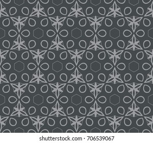 Modern geometric pattern. For design, page fill, wallpaper. Vector illustration