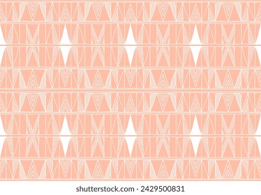 Patrón geométrico moderno. Diamantes, triángulo, rayas, líneas diagonales art. Fondo futurista retro. Cifras minimalistas. Ikat zigzag chevron op-art, impresión bauhaus. Alfombra escandinava, africana