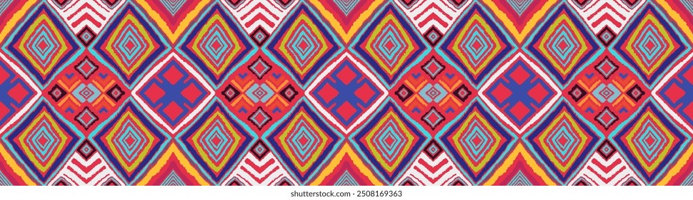 Patrón geométrico moderno con diamantes, triángulo, rayas, líneas diagonales y cuadradas de arte. Zigzag chevron abstracto op-art ilustración. Patrón de Bauhaus de moda. Alfombra escandinava y africana.