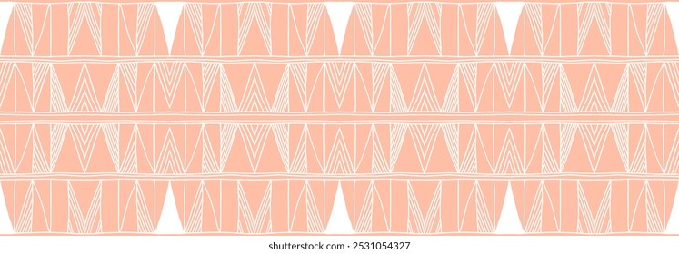 Modern geometric pattern. Diamonds, triangle, stripes, diagonal lines art. Retro futuristic background. Minimalistic figures. Ikat zigzag chevron op-art, bauhaus print. Scandinavian, African rug