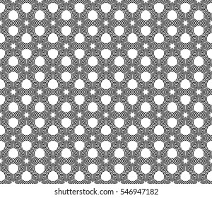 modern geometric pattern. floral small ornament. Seamless vector illustration. for fashion design, wallpaper, invitations. black and white