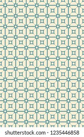 Modern Geometric Pattern with hand-drawing ornament. Vector super illustration