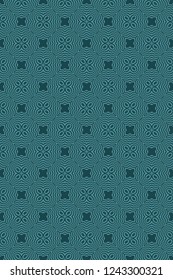 Modern Geometric Pattern with hand-drawing ornament. Vector super illustration
