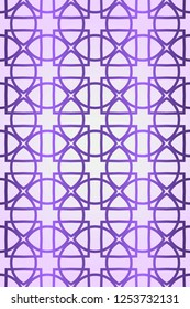 Modern Geometric Pattern with hand-drawing ornament. Vector super illustration