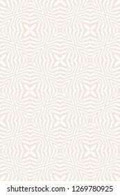 Modern Geometric Pattern with hand-drawing ornament. Vector super illustration